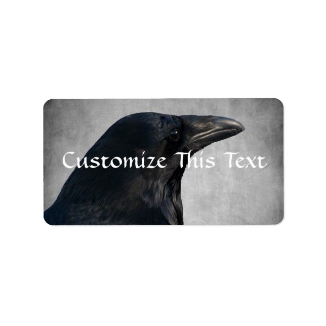 Etiqueta Raven Glamor Shot (Frente)