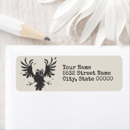 Etiqueta Raven - Velho Nascido Louco