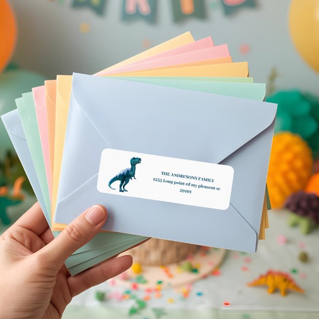 Etiqueta RAWR debaixo das luzes dinossauro de inverno (Criador carregado)