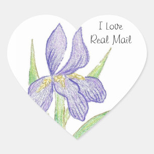 Etiqueta real do correio