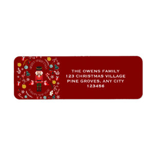 Etiqueta Red Decals Nutcracker Magic