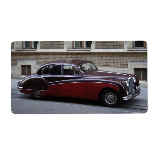 Etiqueta Red Jaguar Mark IX (Frente)