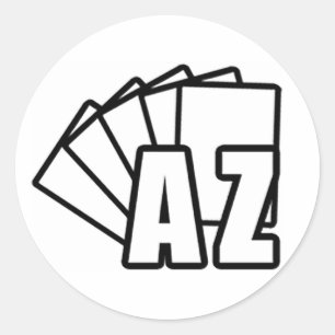 etiqueta redonda de AZMagicPlayers.com