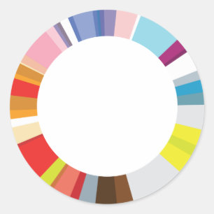 Etiqueta redonda de GEW