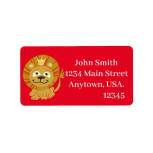 Etiqueta Rei dos Cartões da Selva