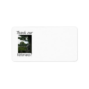 Etiqueta Relembrança da Guerra da Coreia