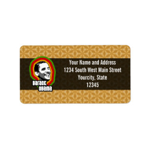 Etiqueta Reminiscência de Barack Obama