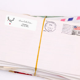 Etiqueta René de Natal, um discurso moderno engraçado