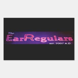 Etiqueta retangular EarRegulars