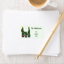 Retorno do Endereço da Árvore de Cactus Feriados