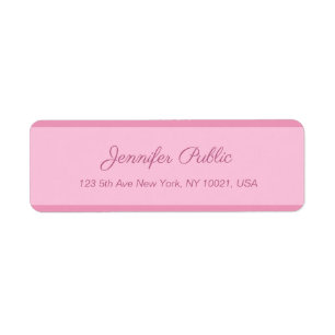 Etiqueta Retorno Elegante de Texto Elegante de Script Calig