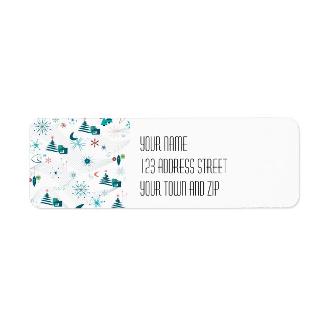 Etiqueta Retrair Um Natal Ir (Frente)