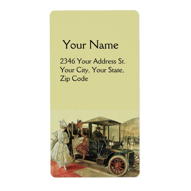 ETIQUETA RETRO CAR , RESTAURAÇÃO AUTOMÁTICA 2 (Frente)