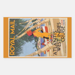 Etiqueta retro da bagagem do vintage