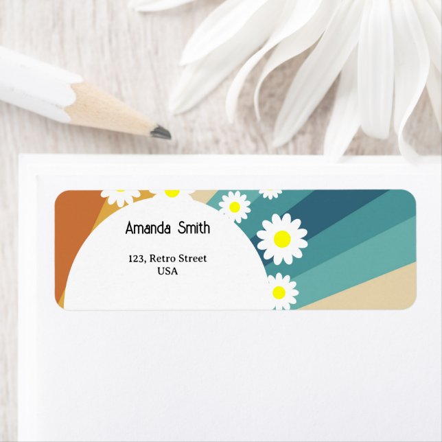 Etiqueta Retro Groovy (Insitu)