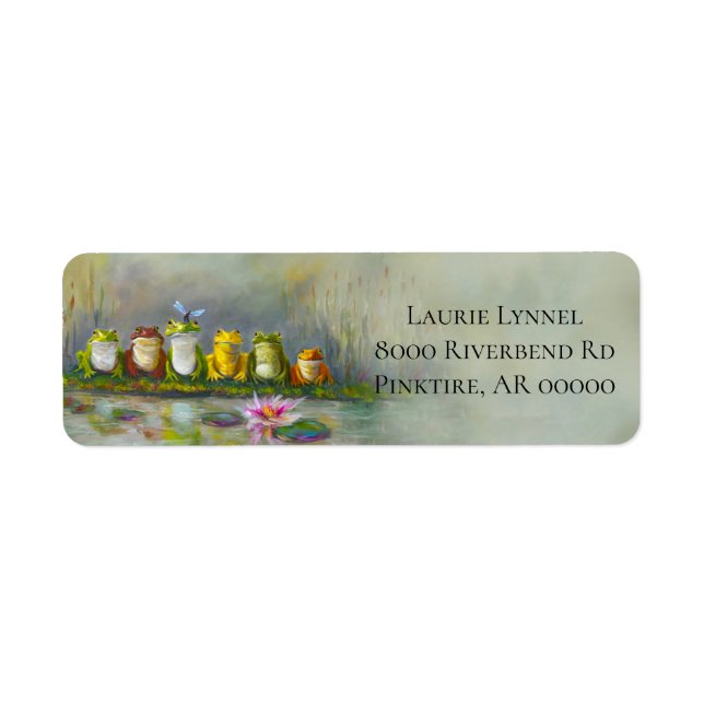 Etiqueta Rio Ribbit (Frente)
