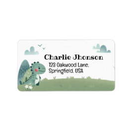 Etiqueta Roarsome Dino Birthday –