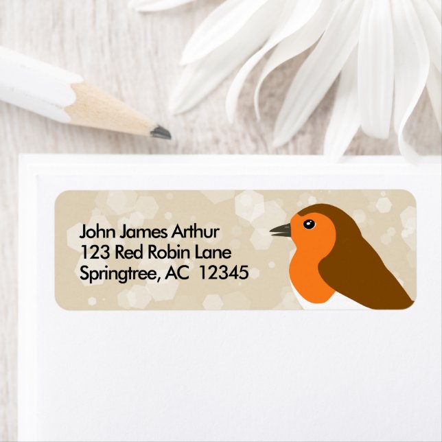 Etiqueta Robin Europeu (Insitu)