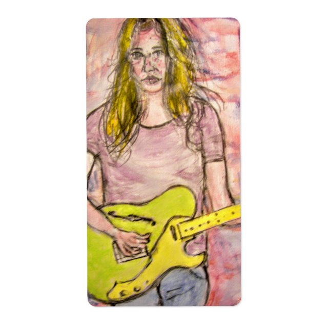 Etiqueta Rocker Girl (Frente)