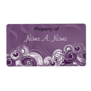 Etiqueta Rolling Purple