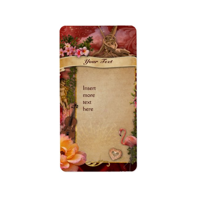 Etiqueta Romântico (Frente)