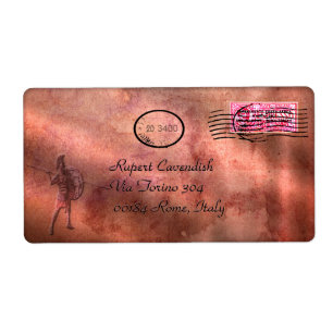 Etiqueta Romera customizável