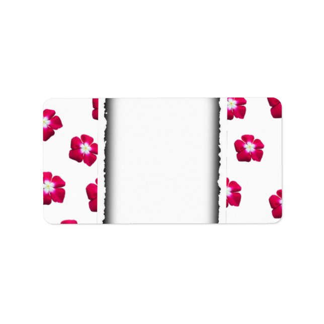 Etiqueta Rosa (Frente)