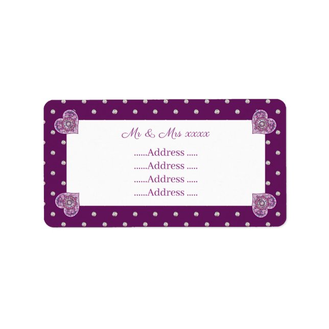 Etiqueta Rosace vermelho cardinal (Frente)