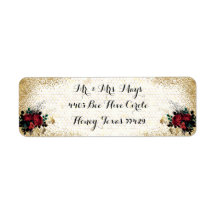 Rosas vermelhas góticas