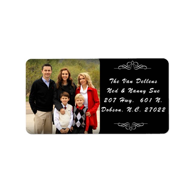 ETIQUETA RÓTULO ADICIONAR FOTO* (Frente)