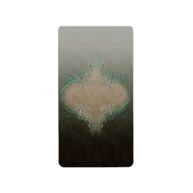 Etiqueta Rótulo Apotecário Médio Bonito (Frente)