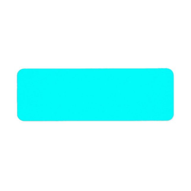 Etiqueta Rótulo Aqua (Frente)