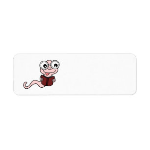 Etiqueta rótulo Avery do worm