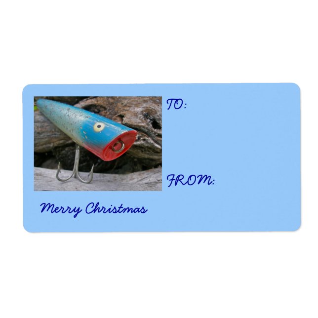 Etiqueta Rótulo Creek Chub Snook Plunker Lure Gift (Frente)