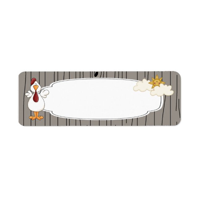 Etiqueta Rótulo da lista (Frente)