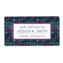 Rótulo da Renascença Floral Artes e Ofícios