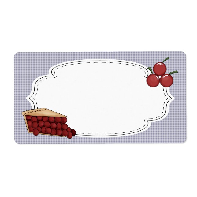 Etiqueta Rótulo da tartaruga de cereja (Frente)