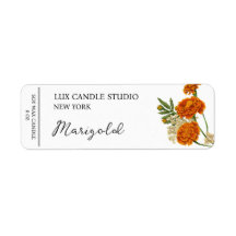 Rótulo da Vela Marigold