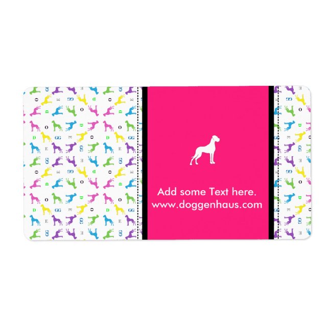 Etiqueta Rótulo Dane (Frente)