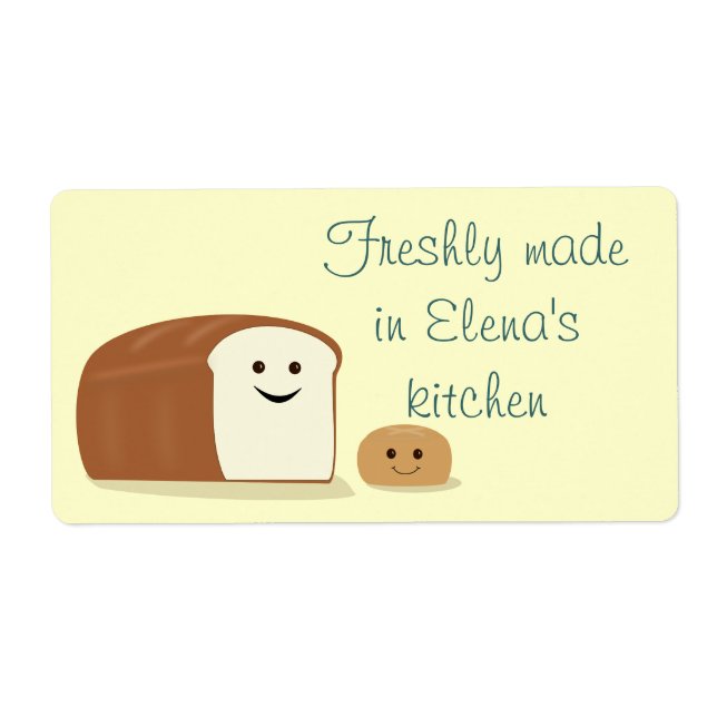 Etiqueta Rótulo de Avery Pão Fresco (Frente)