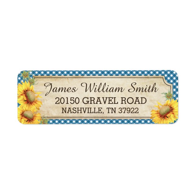 Etiqueta Rótulo de Casamento de Picnic País Russo (Frente)