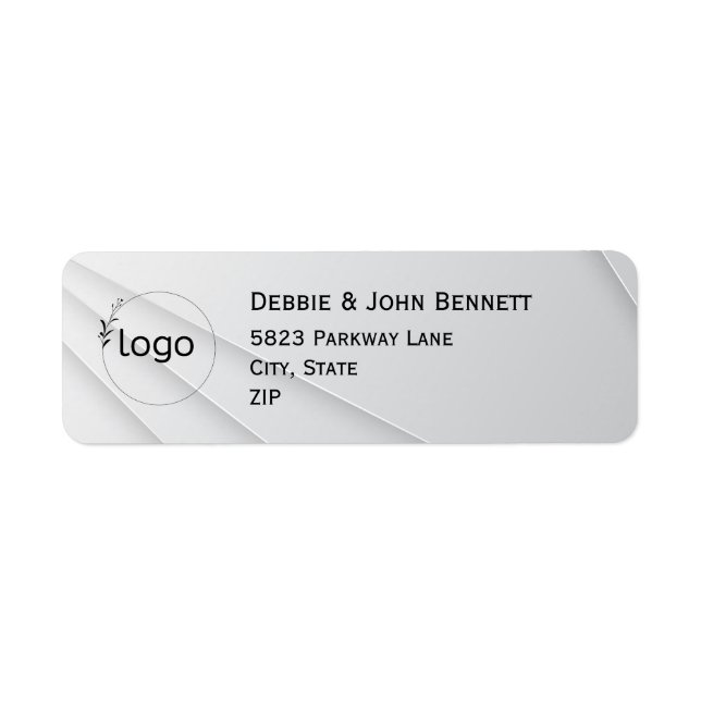 Etiqueta Rótulo de Endereço de Devolução de Negócios de Mel (Frente)