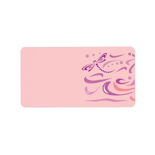 Etiqueta Rótulo de Endereço de Devolução do DRAGONFLY Bat M (Frente)