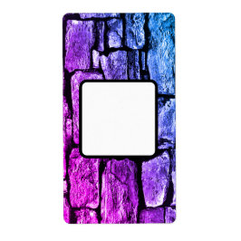 Etiqueta Rótulo de Endereço de Devolução ESTILO DE ARTE E D