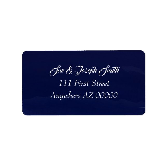 Etiqueta Rótulo de Endereço de Retorno de Realms (Frente)