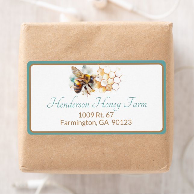 Etiqueta Rótulo de Entrega de Abelhas e Comb (Insitu)