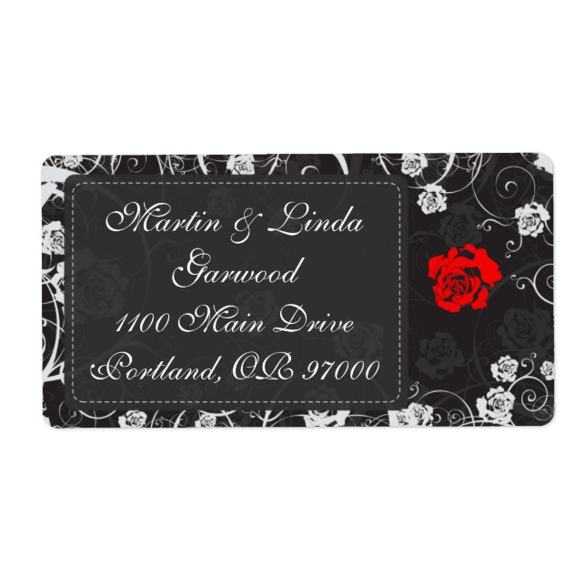 Etiqueta Rótulo de Envio do Crepúsculo (Frente)