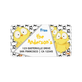 Etiqueta Rótulo de Frango Louco Engraçado, Engraçado e Dive