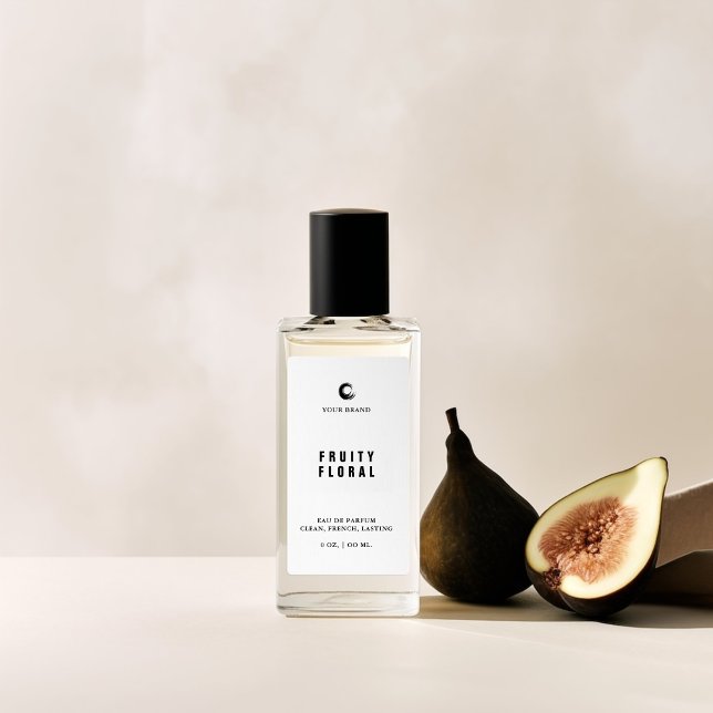 Etiqueta Rótulo de Frasco de Spray Pequeno de Perfume (Criador carregado)