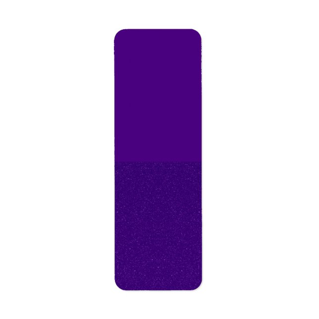 Etiqueta Rótulo de Gradiente Roxo Vertical - Personalizado (Frente)
